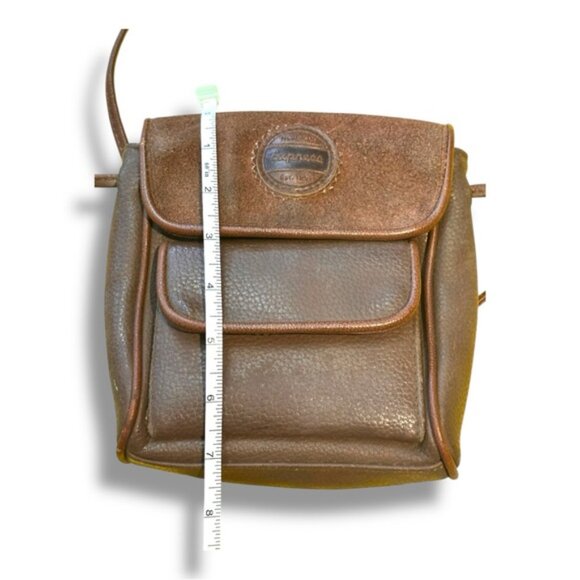 Vintage Women’s Express Full Grain Leather Mini Crossbody - Picture 7 of 11